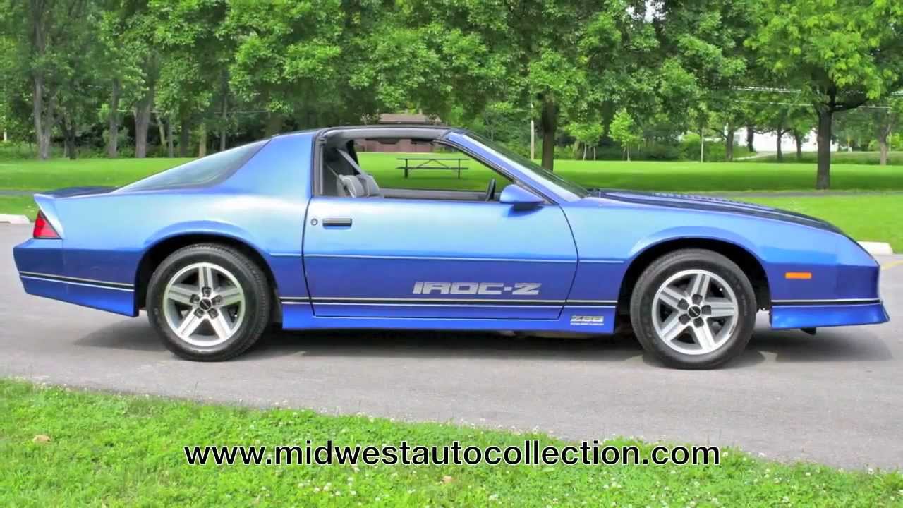 1987 Chevrolet Camaro Z28 IROC-Z **SOLD** - Video Test Drive with Chris Moran - Supercar Network
