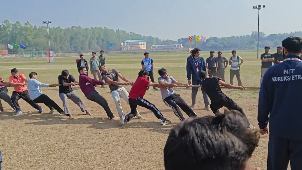 Tug of War | Civil Engineering | CITIUS 2026 NIT Kurukshetra 