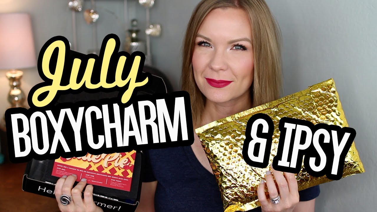 July 2017 Boxycharm & Ipsy! Reviews! | LipglossLeslie