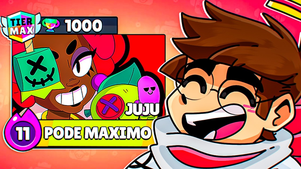 Passei 24 Horas em Busca dos 1.000 Troféus com a Nova Brawler Juju - Brawl Stars