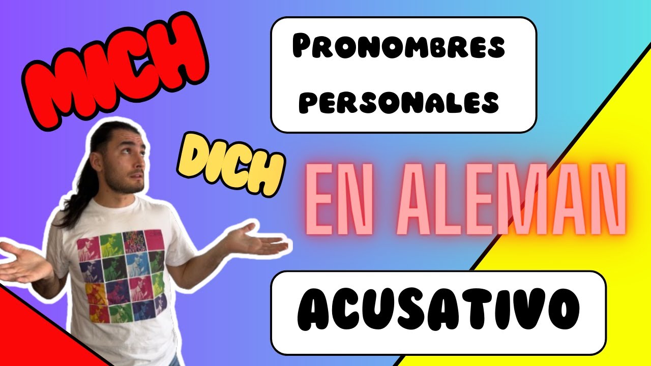 Pronombres personales en ALEMAN (Acusativo)