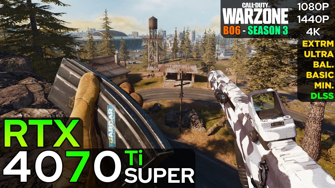 Call of Duty Warzone (Season 3 - Verdansk) - RTX 4070 Ti SUPER (1080p/1440p/4K)