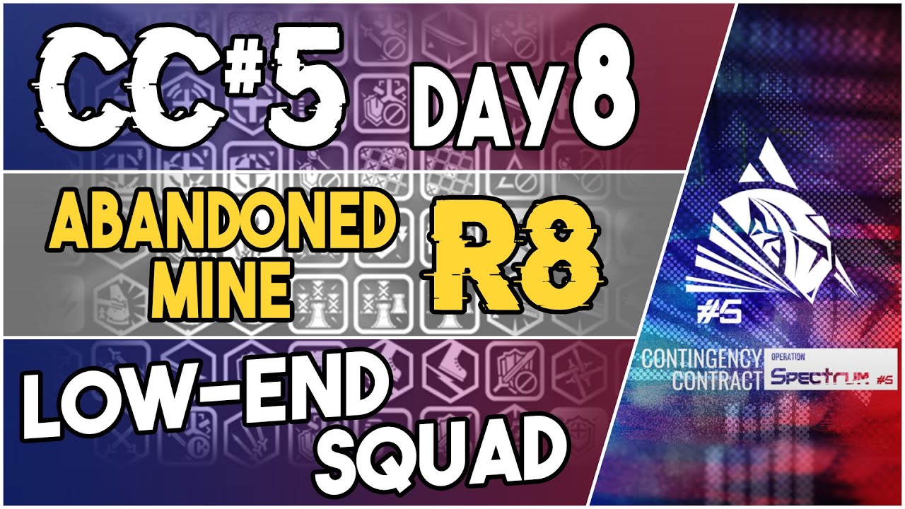 CC#5 Day 8 - Abandoned Mine Risk 8 | Low End Squad |【Arknights】