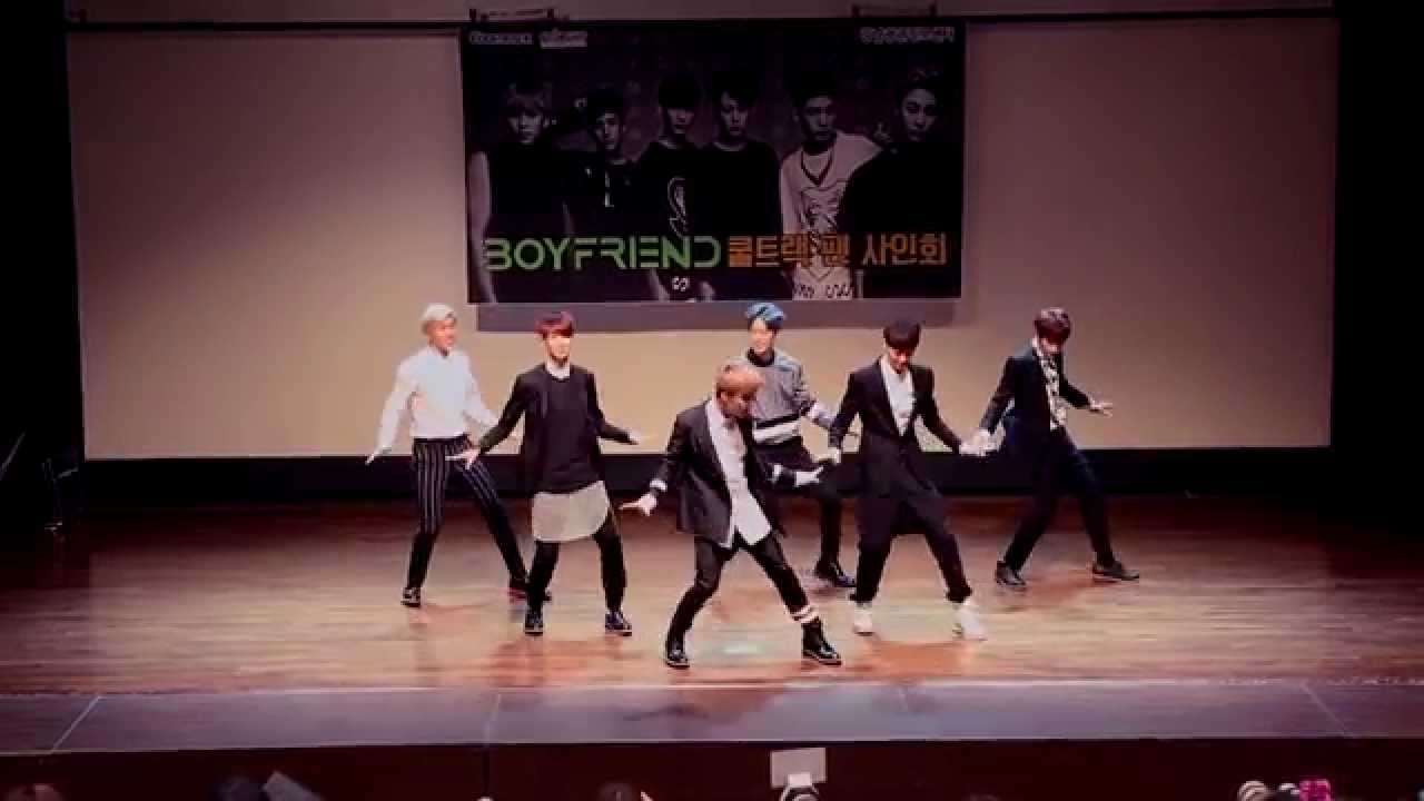 보이프렌드(BOYFRIEND) - 너란 여자 수트 버전 (140718 압구정 팬 사인회)