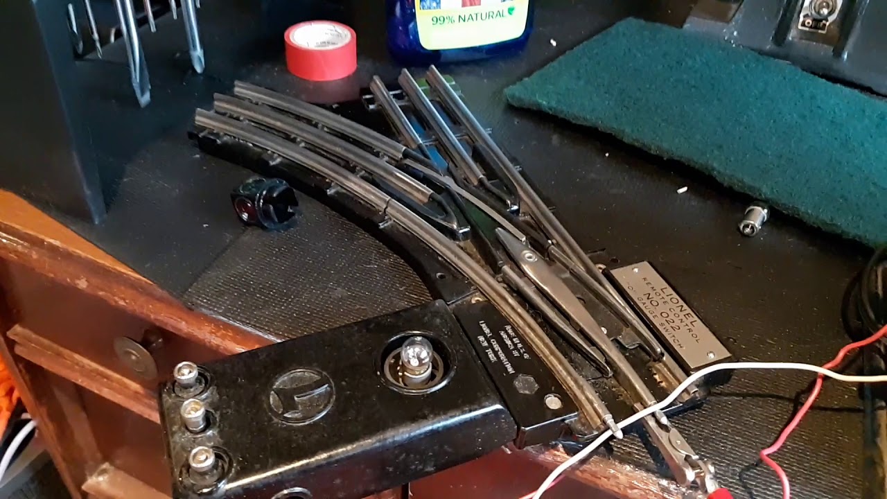 How to clean and test the lionel postwar switches