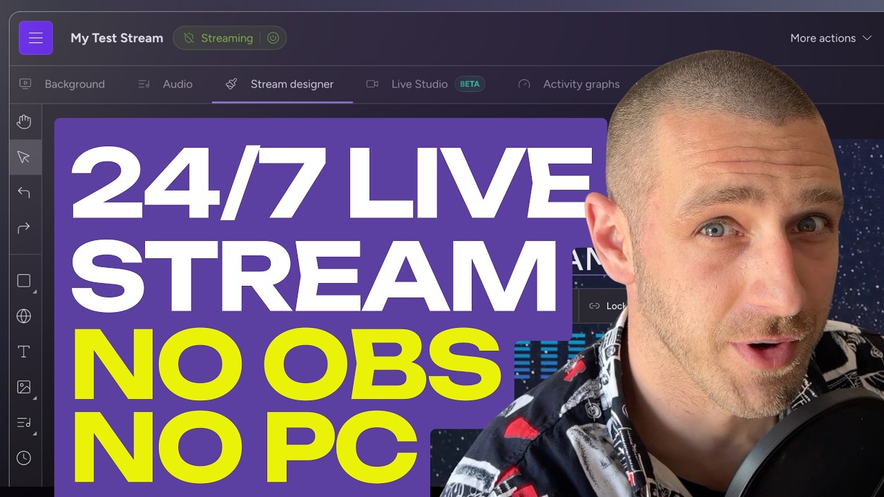 How to Live Stream 24/7 on YouTube (No OBS, No PC Needed!)