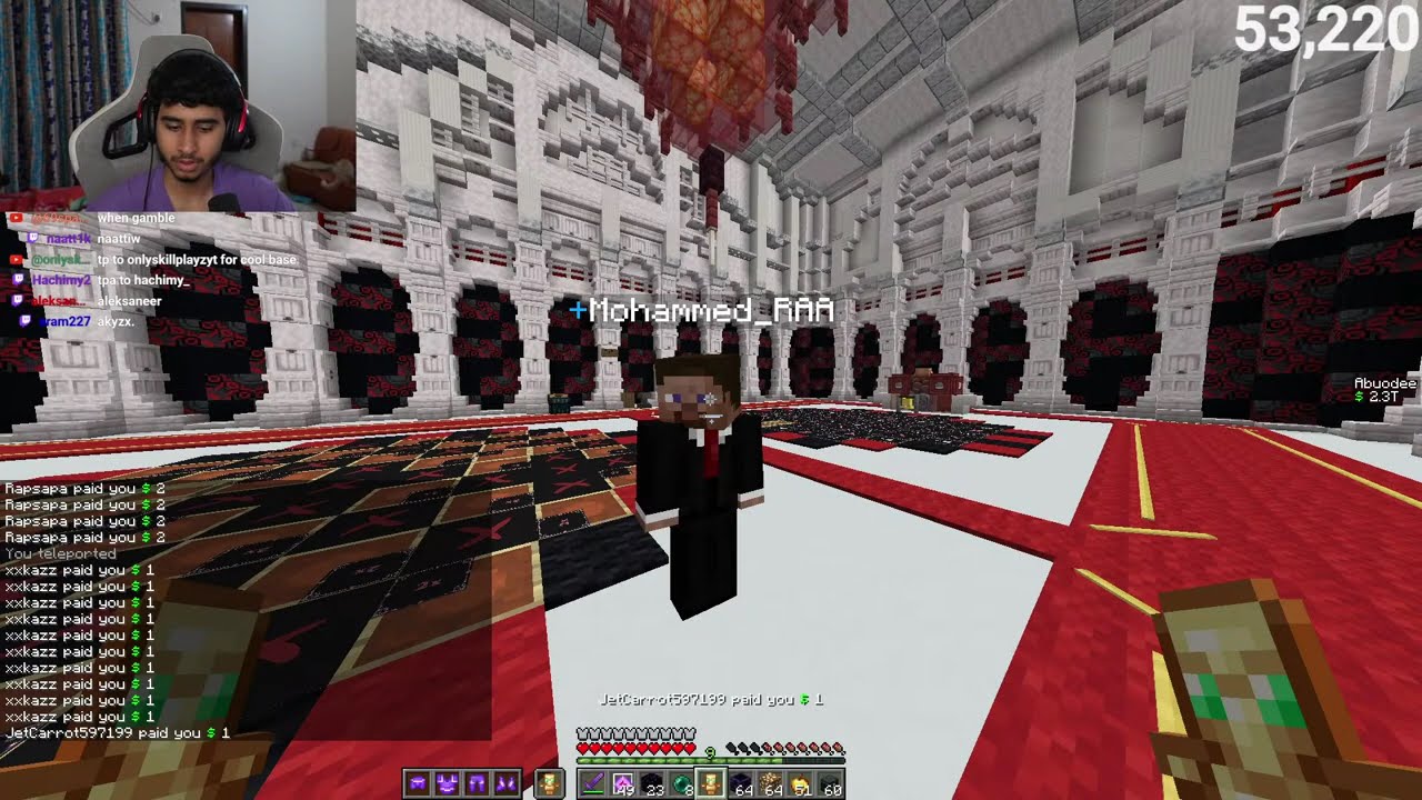 DOUBLE 40B Loot Drop Rnnnn🔴💸1B + Elytra🪽 Per Tp🔴$250 Competition🔴 Baltop #1🔴Donut SMP Live