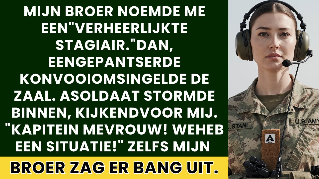 Mijn broer bespotte me de hele nacht—tot mijn gepantserde team arriveerde en zelfs hij schrok.