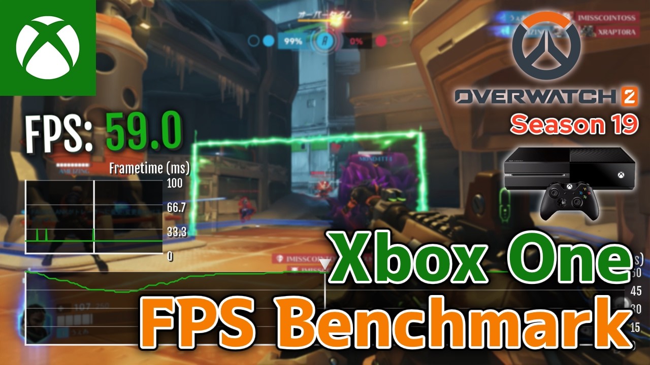 Overwatch 2 Season 19: Haunted Masquerade | Xbox One Framerate Test