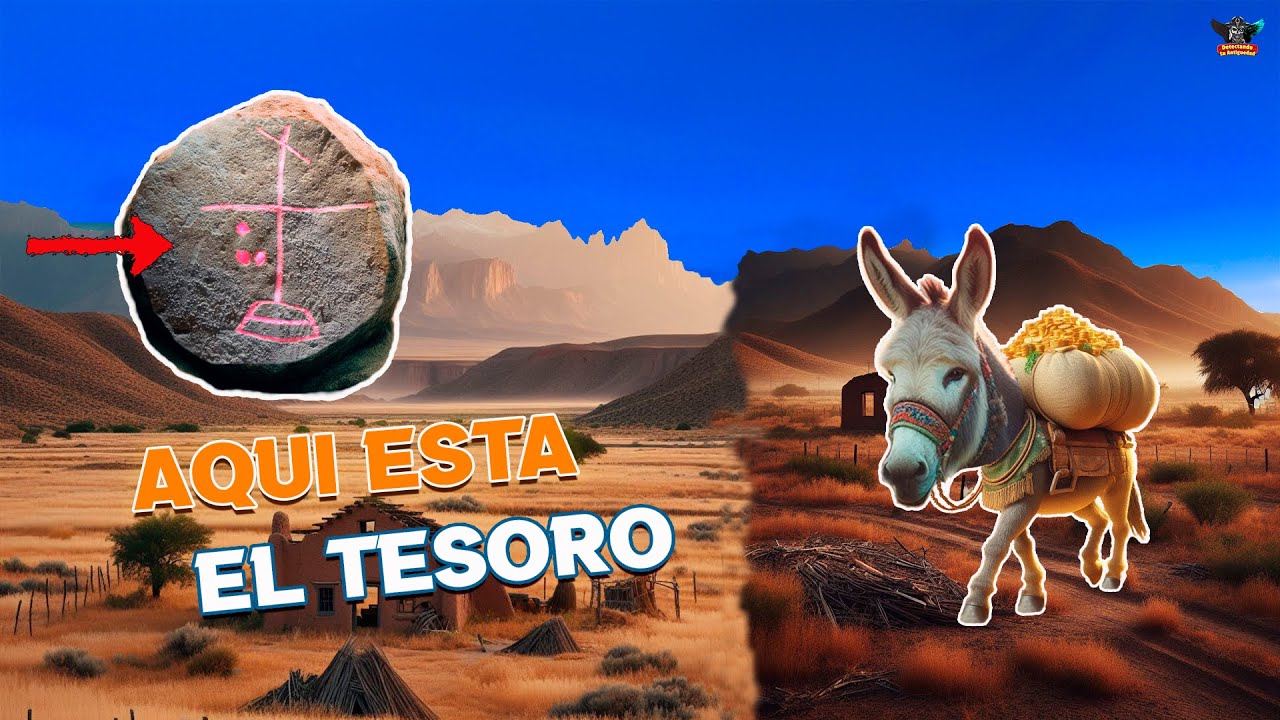 EL TESORO de TRES CARGAS DE ORO estaba MARCADO en UNA PIEDRA
