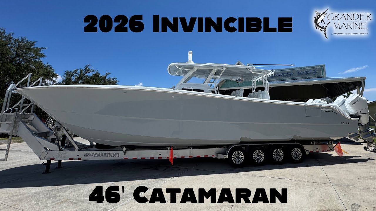 FOR SALE | 2026 Invincible 46' Catamaran 56F526 | GRANDER MARINE