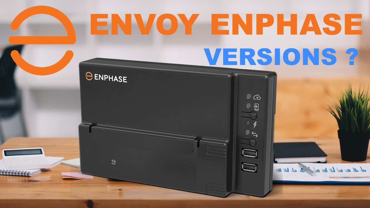⏳ Comment Reconnaître la Version de Votre Passerelle Enphase Envoy ? ⚡️