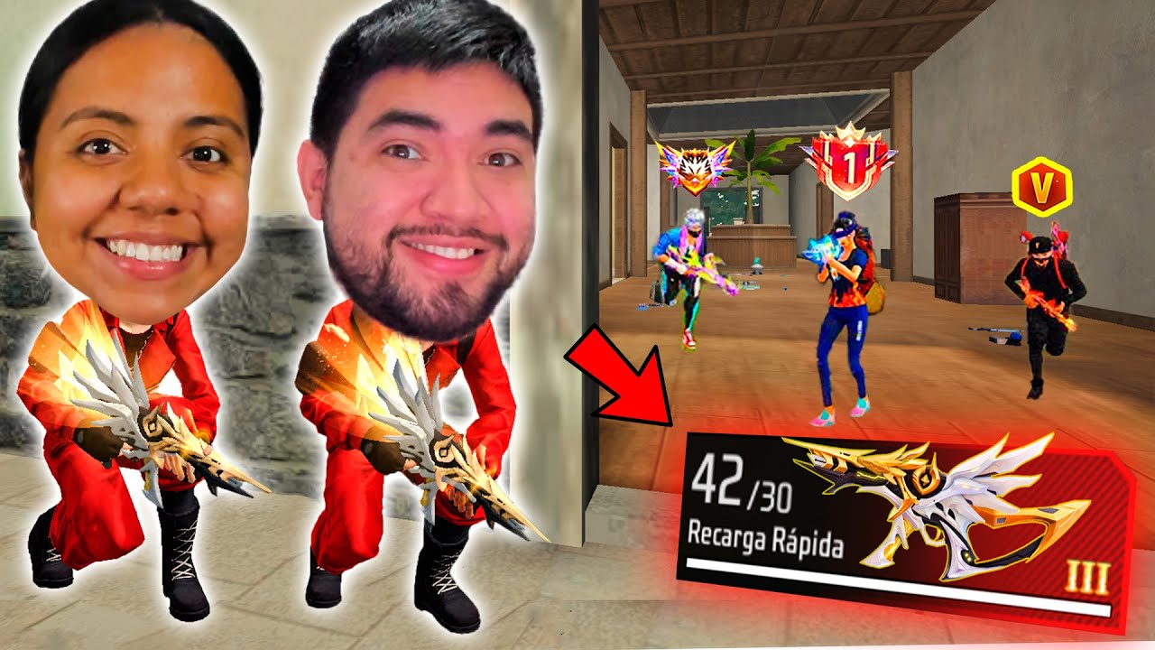 USAMOS LA MP5 EVOLUTIVA CON 3 CHIPS EN FREEFIRE 😲