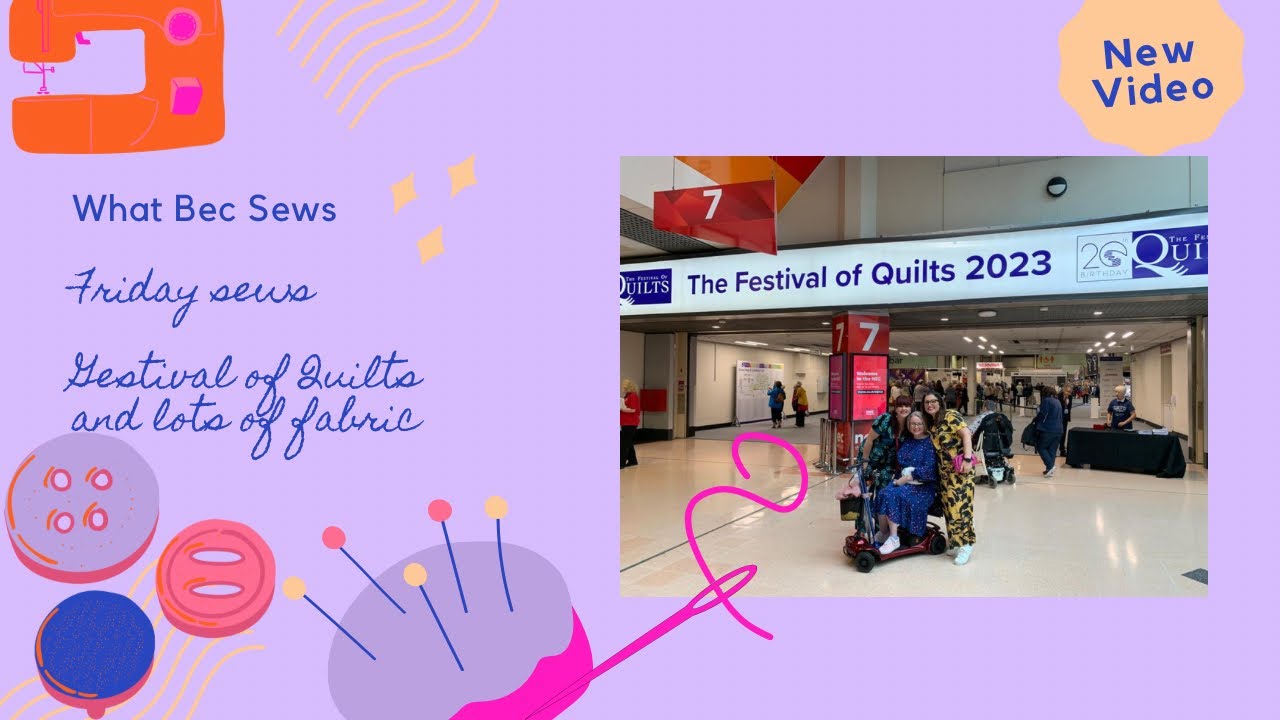 Festival of quilts - just a small Fabric Haul