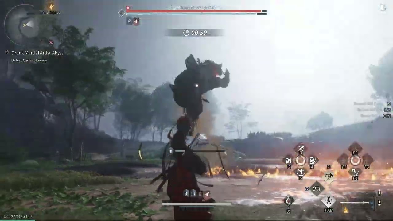 Drunk Martial Artist No Damage Nameless Sword & Heaven Quaker Spear 2:15