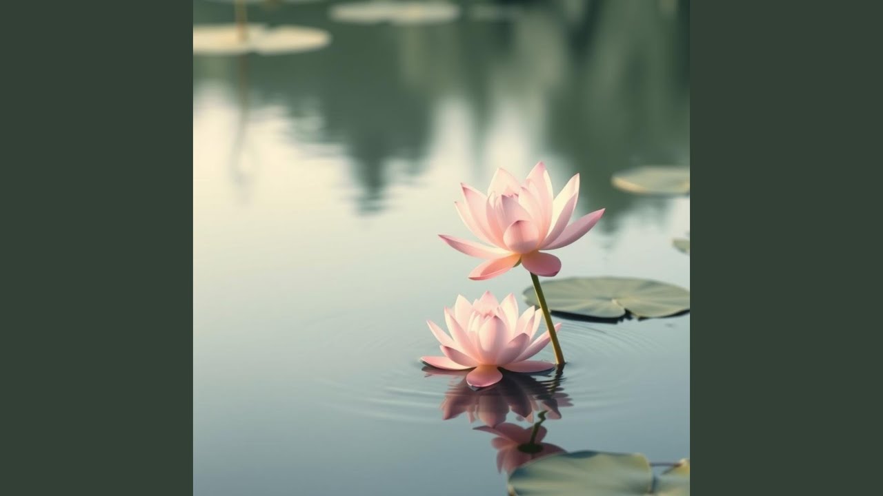 Petals Drift Over Silent Waters