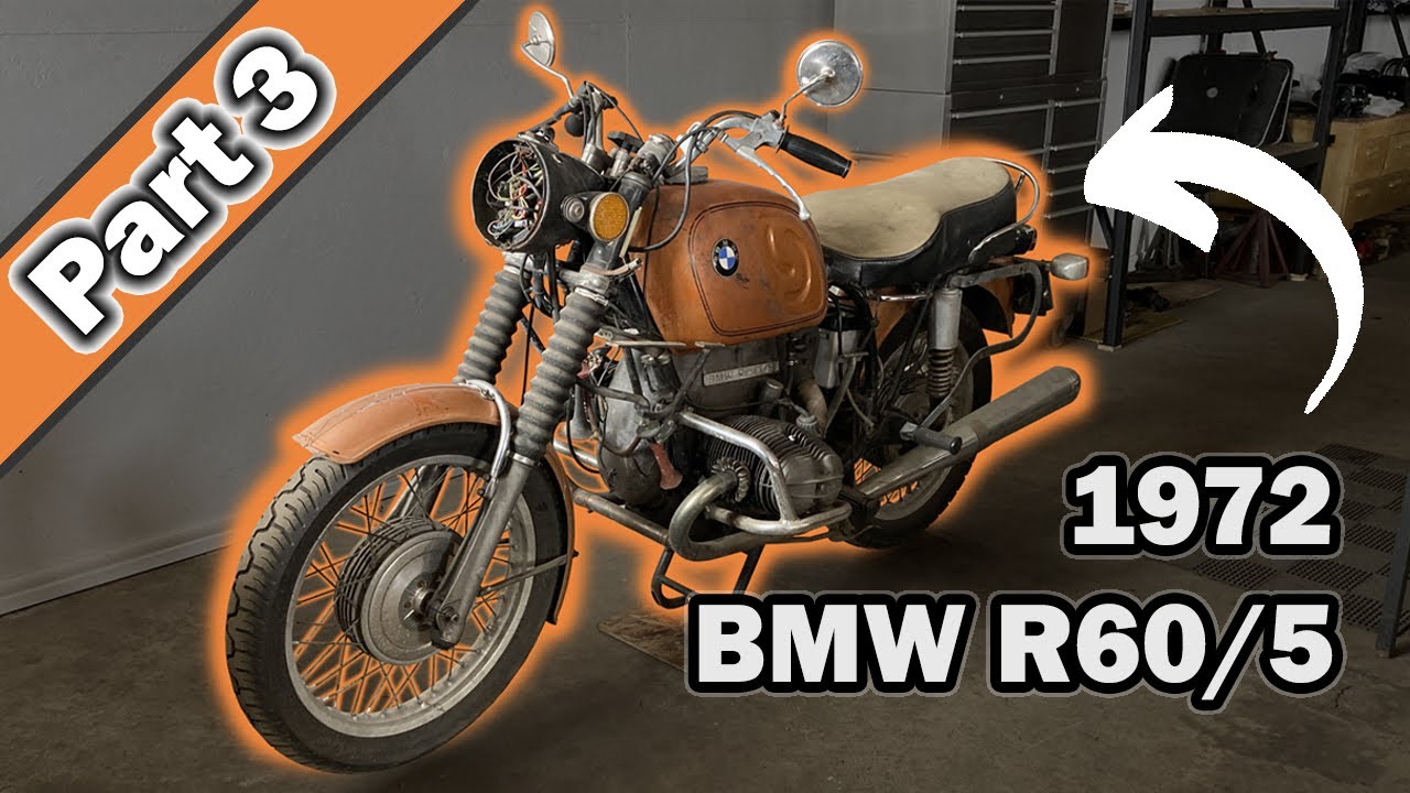 Разборка BMW R60/5 за 15 минут