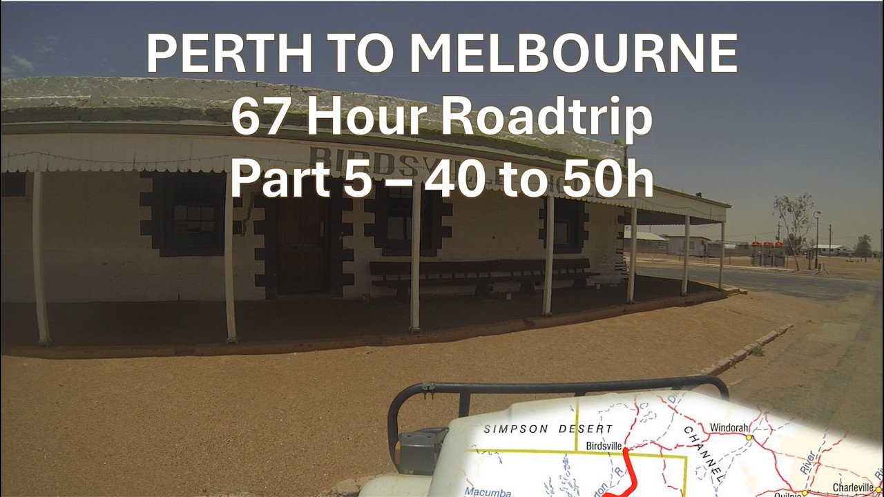 [10 Hours] Perth to Melbourne Road Trip - Part 5 - 40h to 50h