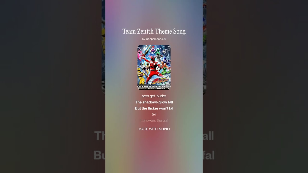 Team Zenith Theme Song 