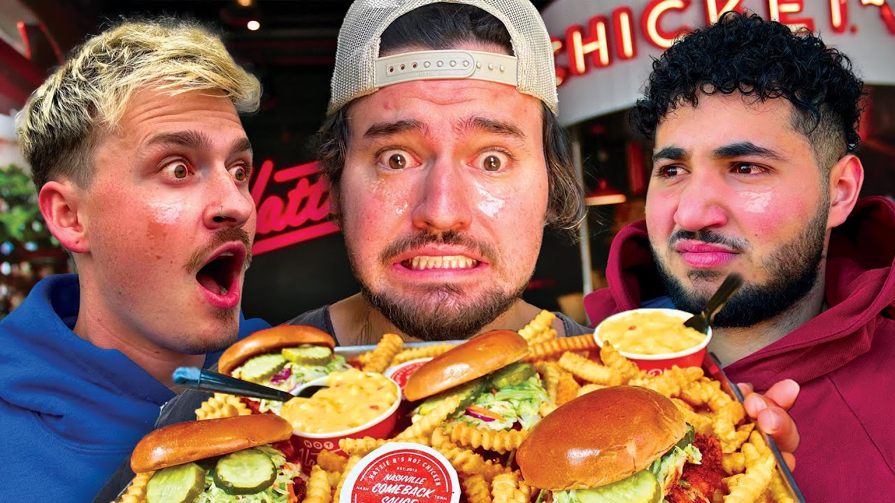 Trying Nashville's HOTTEST Chicken (Hattie B’s)