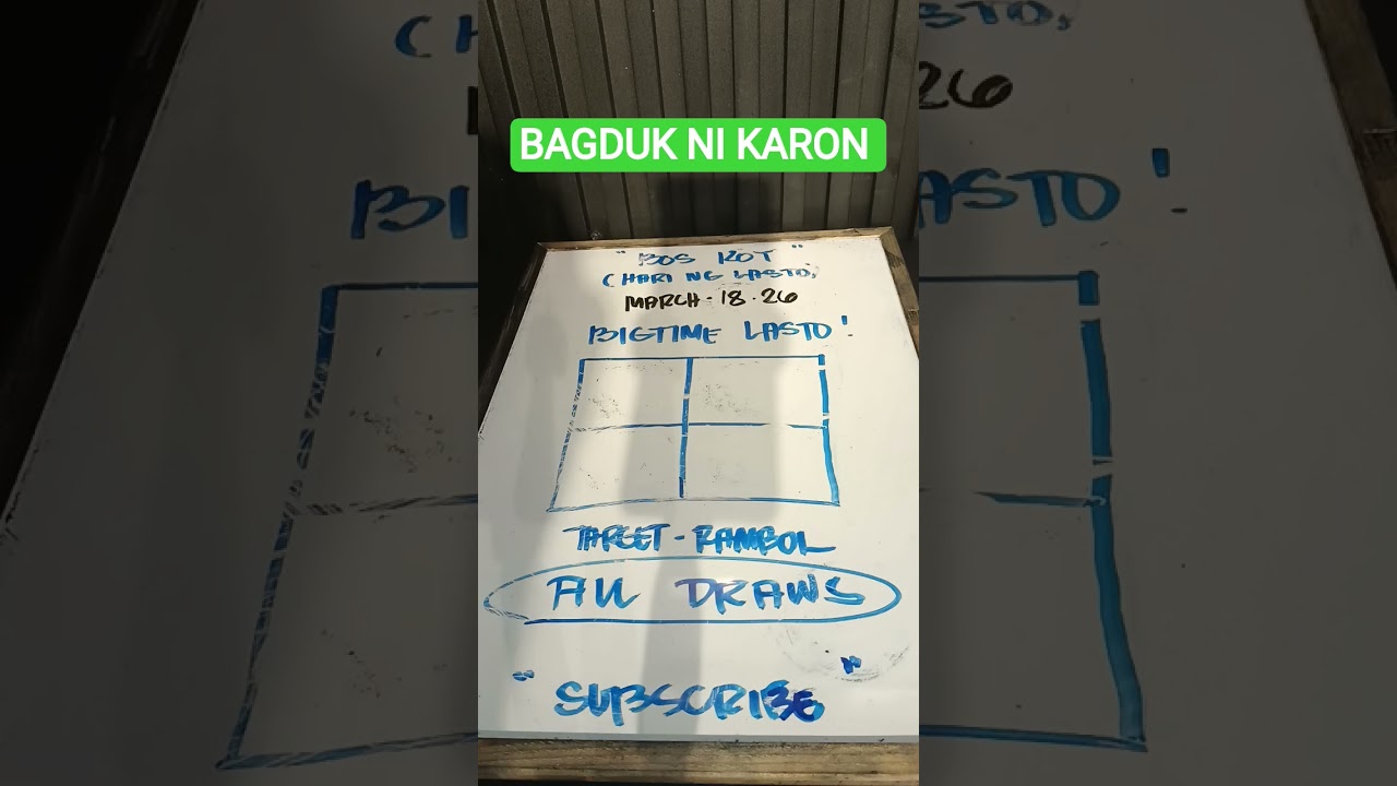 BIGTIME BAGDUK LASTO NI KARON | MARCH 18 2026 WEDNESDAY