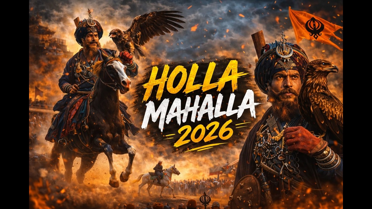 Holla Mahalla 2026 | Waraich Production | Shri Anandpur Shaib #holamohalla  #youtuber #vlog