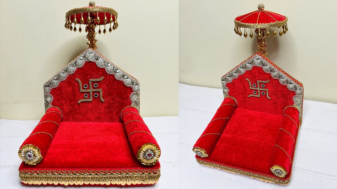 Ладду Гопал Сингхасан | Как приготовить Ладду Гопал Сингхасан | Легко для Ладду Гопала Сингхасана...