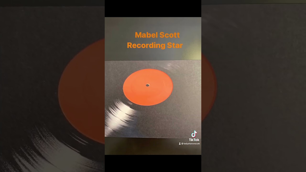 Mabel Scott - A History in Postcards #shorts #MabelScott #bluessinger #blues
