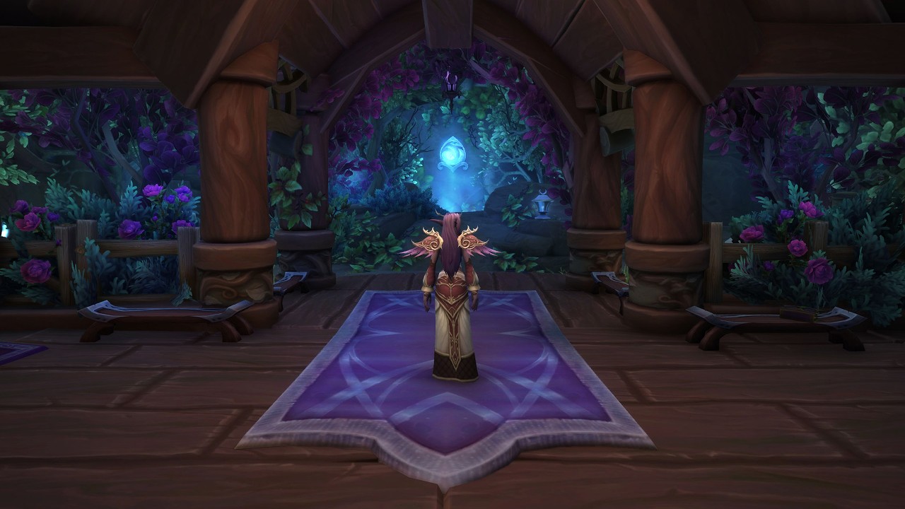 Night Elf Open-Air Lodge - WoW Housing