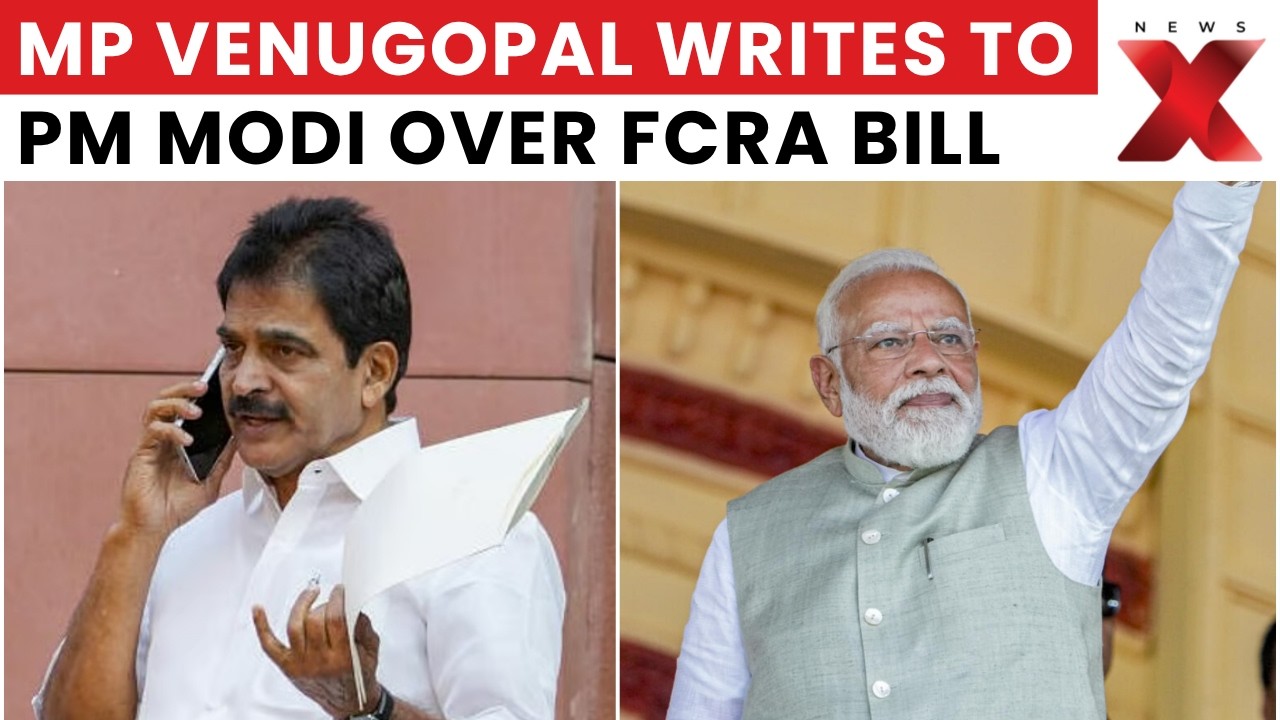 Congress MP Venugopal Writes To PM Modi Over FCRA Bill Remarks | Latest News | NewsX