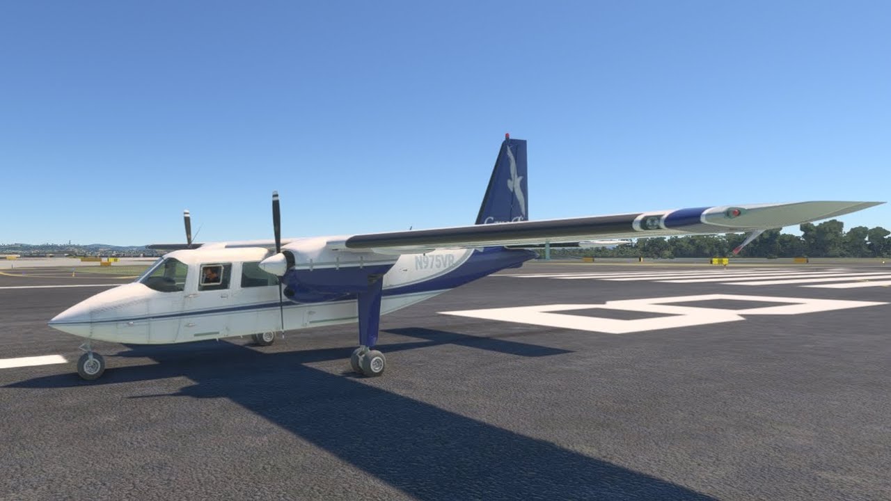 Microsoft Flight Simulator 2020 Britten Norman BN-2A Islander🇬🇧