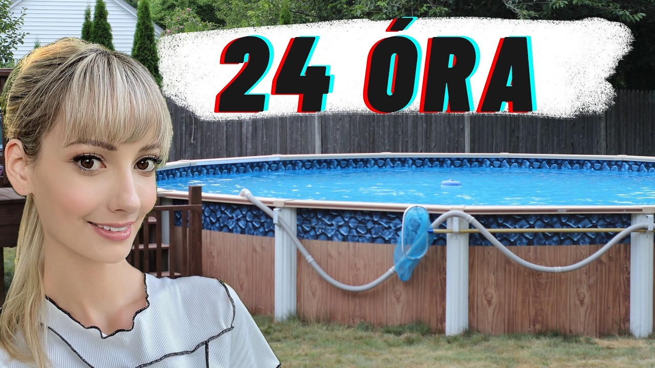 24 ÓRA MEDENCÉBEN! Te kibírnád???🧊🧊😱