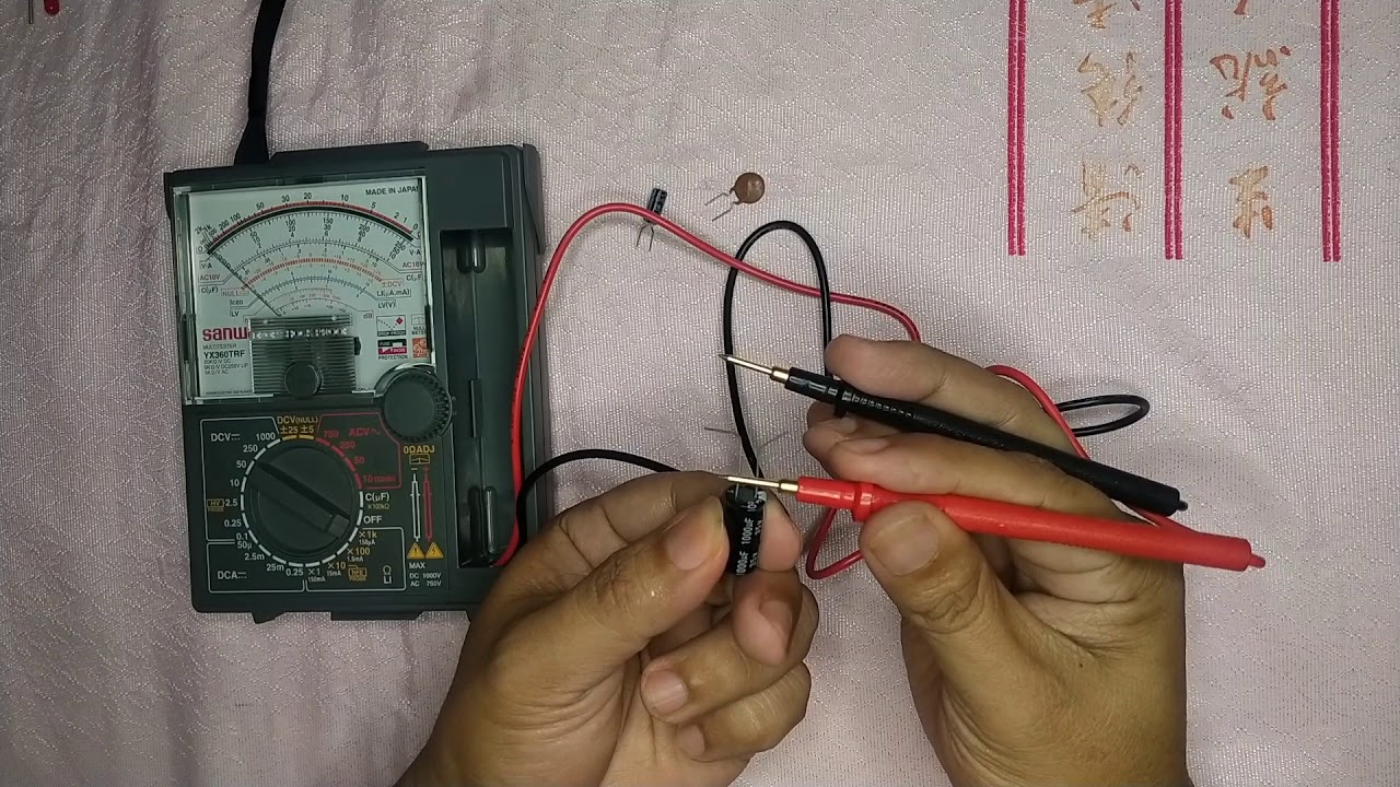 Testing or Checking Capacitor (Tagalog)