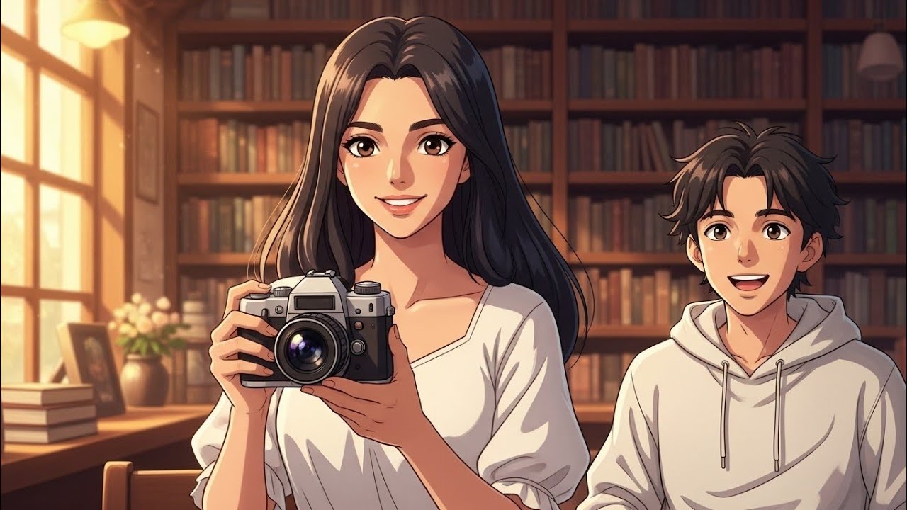 Studio Ghibli Romantic Short Film | Love Story in One Frame