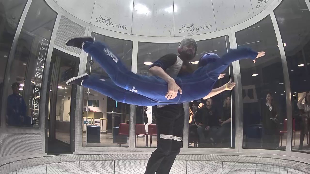 SkyVenture Montreal Sky Diving Simulation 2019