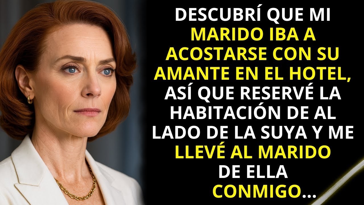 Descubrí que mi marido me estaba engañando en un hotel de lujo. Reservé la habitación de al lado y…