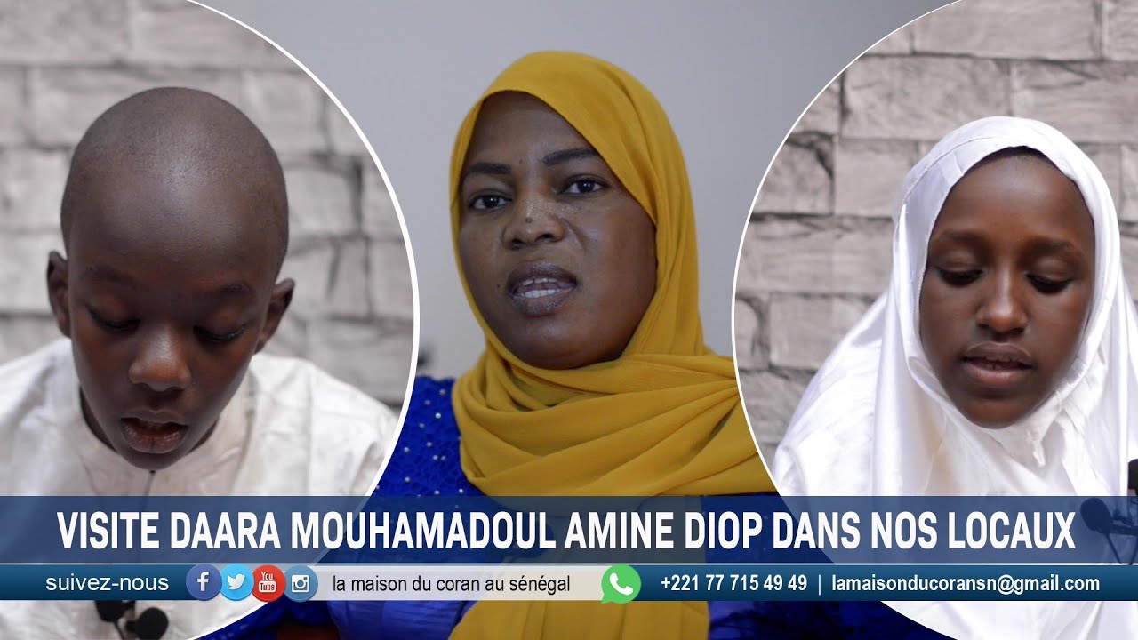Une plaisir pour la maison du Coran | Visite du daara Mouhamadoul Amine Diop kebemer |