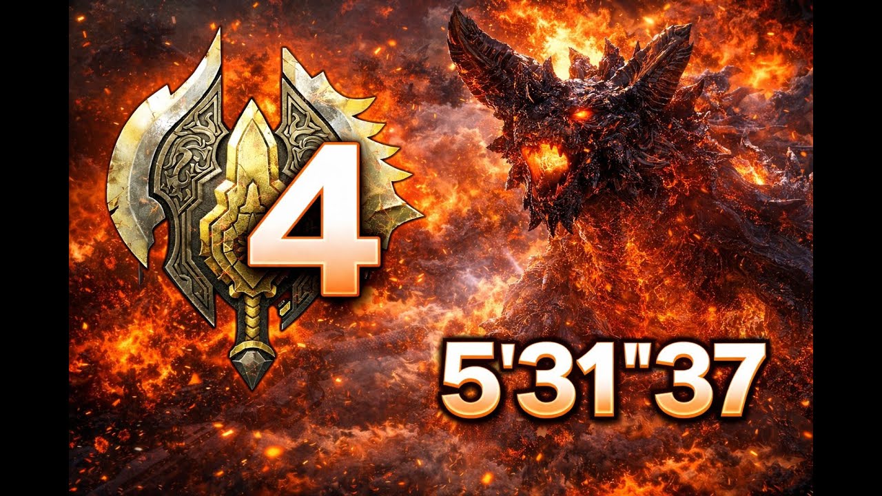 Speedrun Gogmazios 4CB 5'31