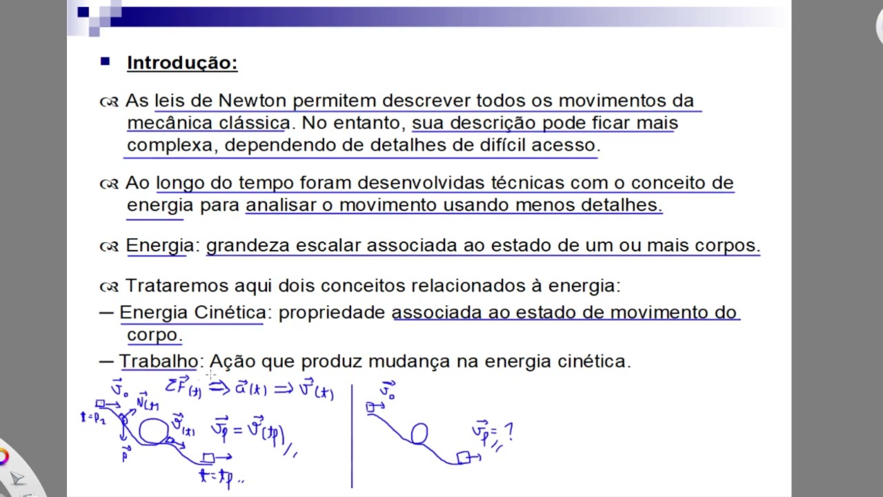 Física Básica 1: Trabalho e Energia Cinética