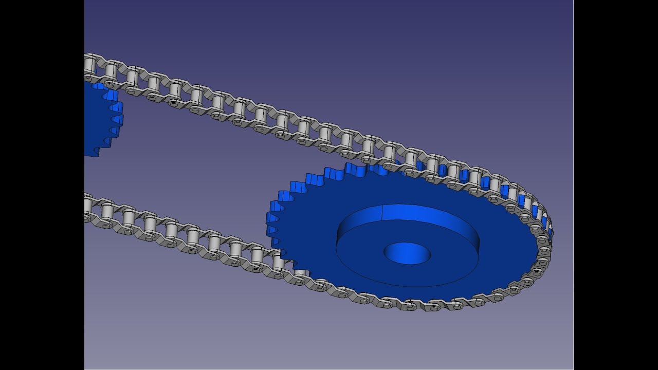 FreeCAD Assembly 4  Tutorial Belt / Chain Animation - # 1 Conditional Expression, Expression Array