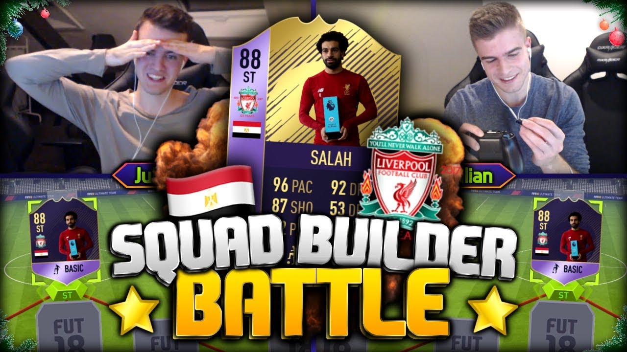 FIFA 18: POTM SALAH Squad Builder Battle 🔥🚀😍