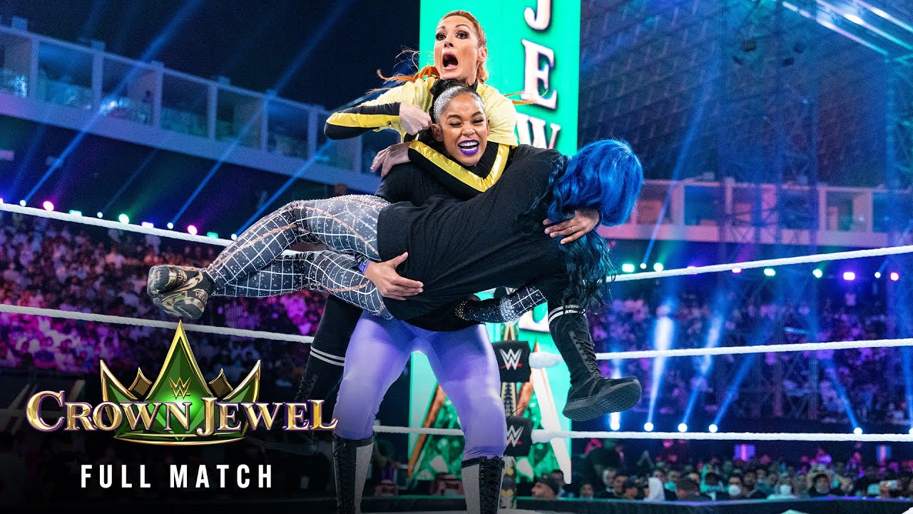 FULL MATCH: Becky Lynch vs. Bianca Belair vs. Sasha Banks: Crown Jewel 2021