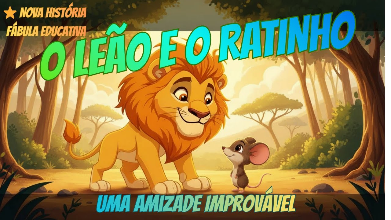 Um Leão EGOÍSTA Aprende a Maior Lição da Vida 🦁💚 | #fabula  #educativa