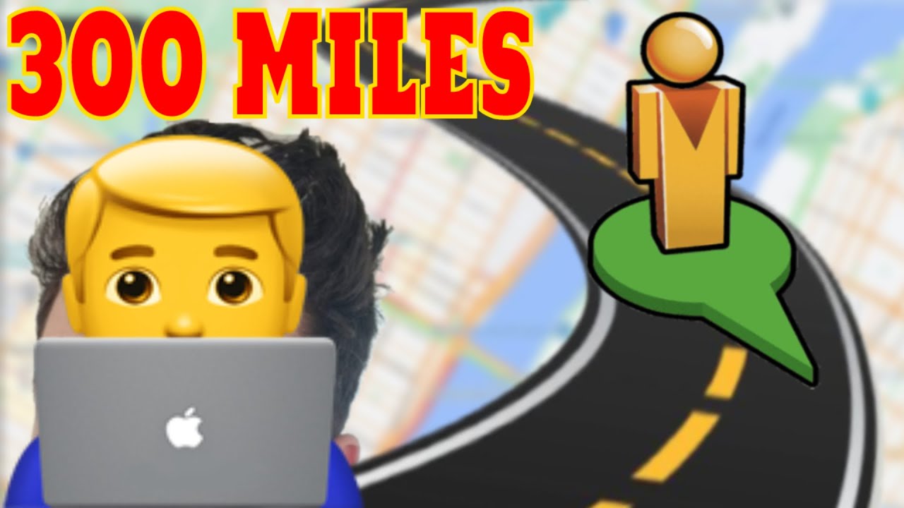 A 300 Mile Virtual Roadtrip in Google Streetview (timelapse)