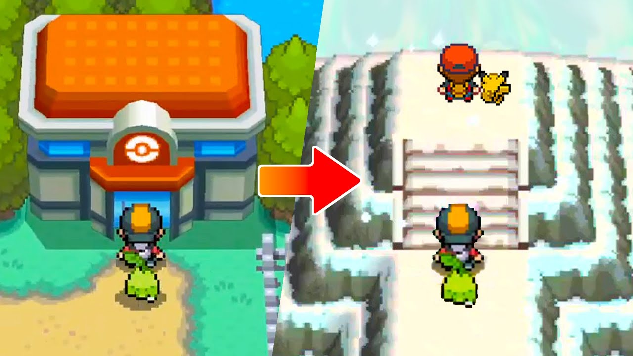 POK&Eacute;MON HEART GOLD MA LA MAPPA &Egrave; RANDOMIZZATA