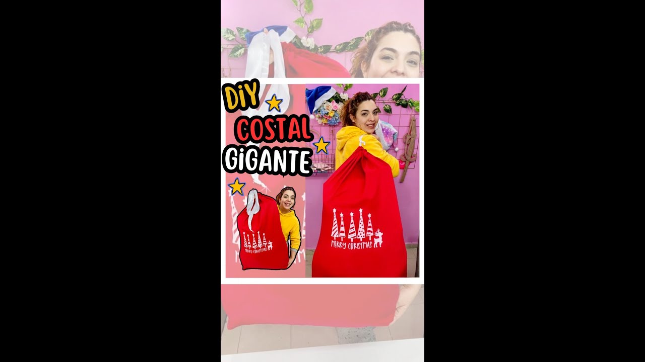 ⭐¿Cómo hacer un Costal gigante? 🎅🏻