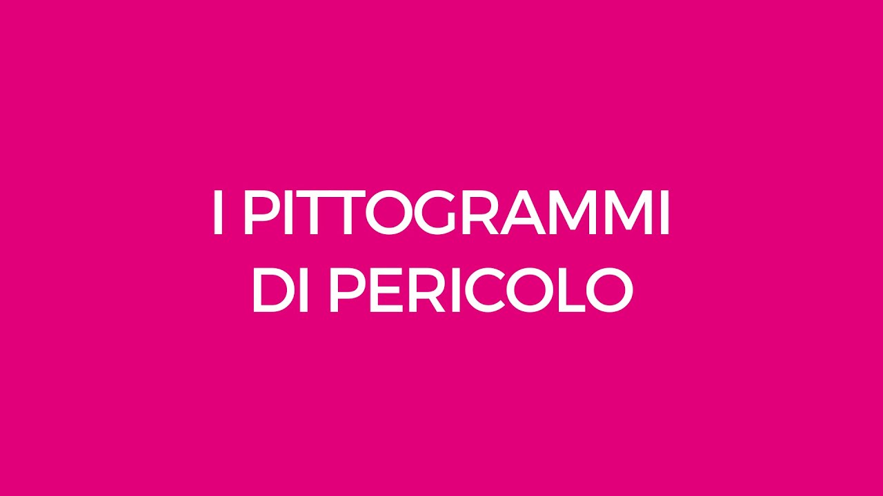 Pittogrammi di pericolo: facciamo chiarezza!