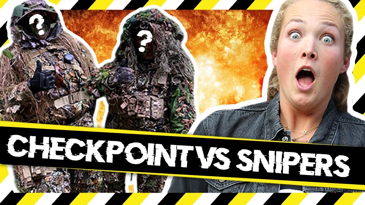 CHECKPOINT VS DE SNIPERS - ZIJN JARO EN ROMY GOEDE SLUIPSCHUTTERS?! - CHECKPOINT VS DE PROFS