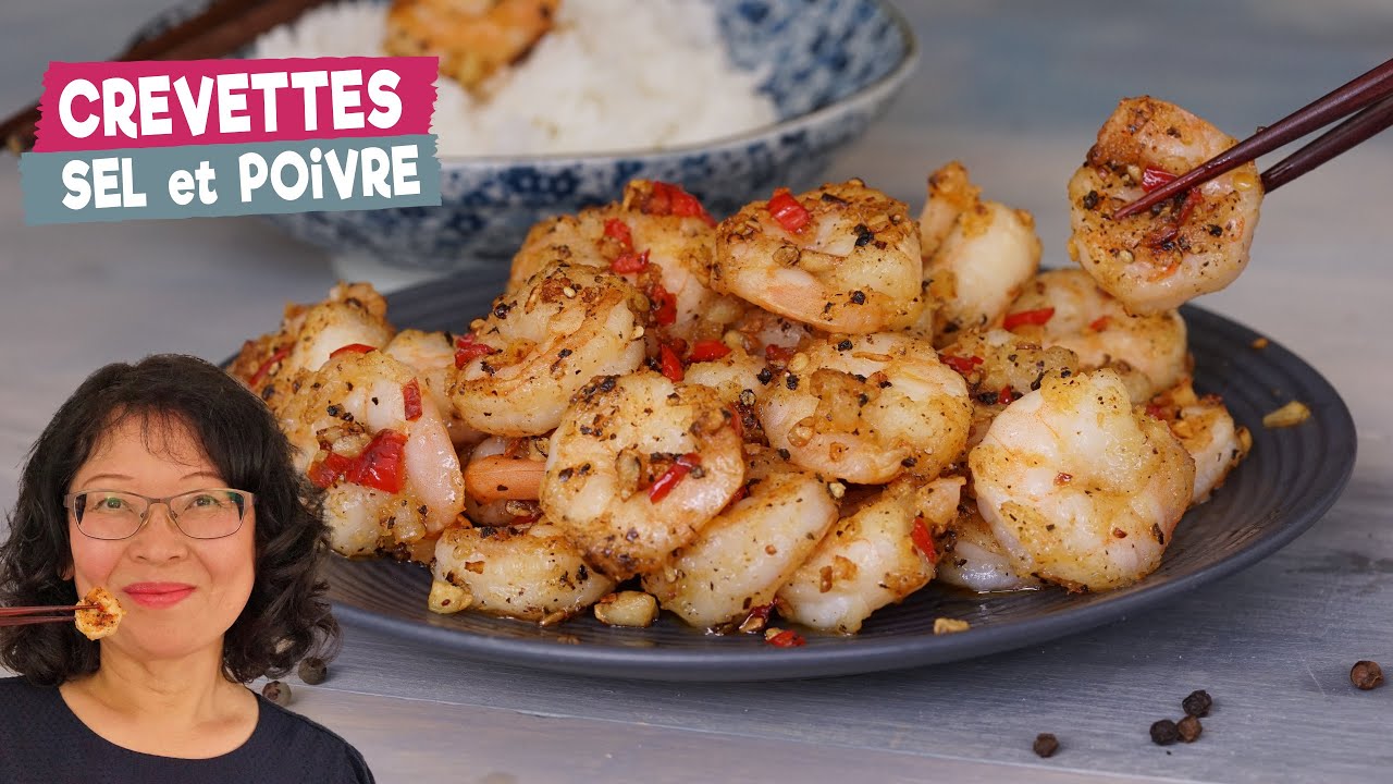 Crevettes au sel et au poivre: techniques de cuisson authentiques pour obtenir la bonne texture