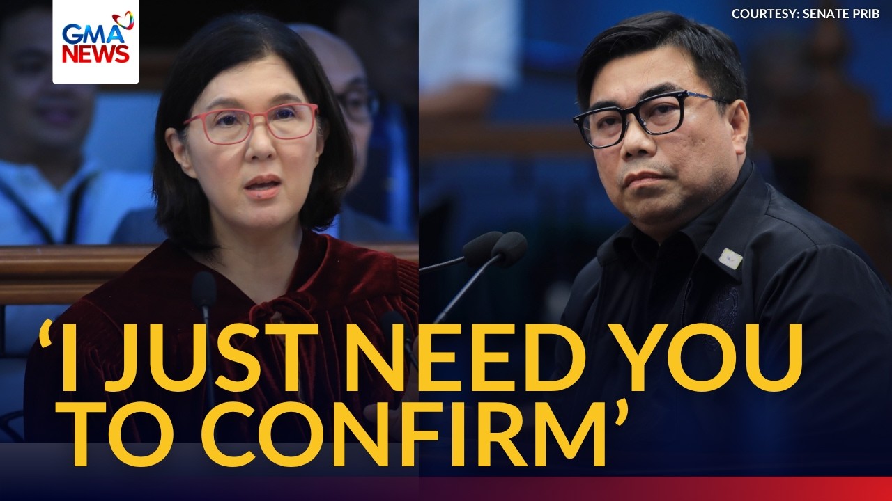 Sen. Pia, ginisa si Matibag ukol sa Senate shooting sa pagharap nito sa impeachment trial | GMA News